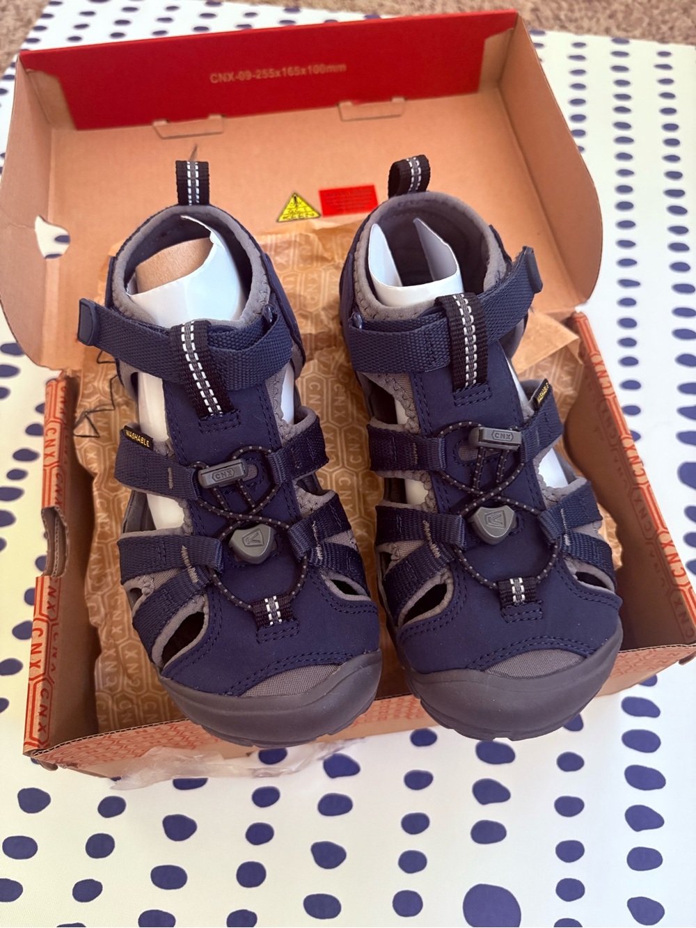 Keen Navy Blue Kids Closed-Toe Sandals